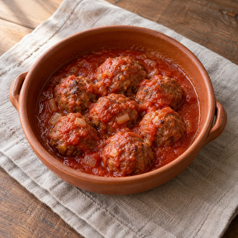 Beef Meatballs in Tomato Sauce