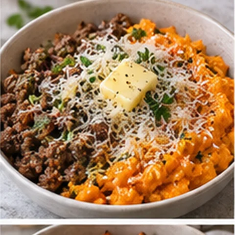 Beef Mince + Sweet Potato Mash + Butter