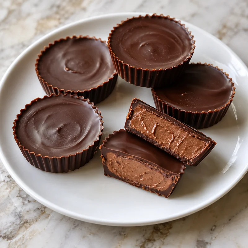 Homemade Chocolate Cups