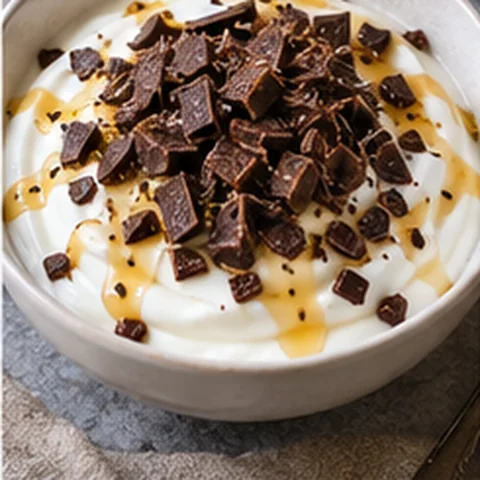 Greek Yogurt + Maple Syrup + Dark Chocolate
