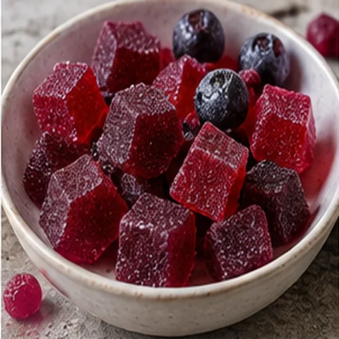 Homemade Berry & Gelatine Gummies