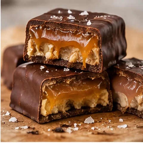 Homemade Honey-Caramel Chocolate Bar