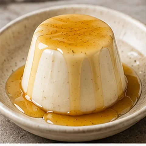 Homemade Panna Cotta + Honey