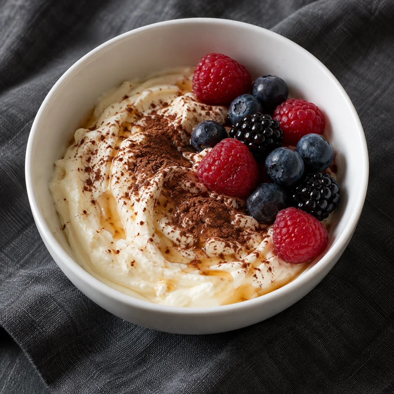 Mascarpone Dessert Bowl