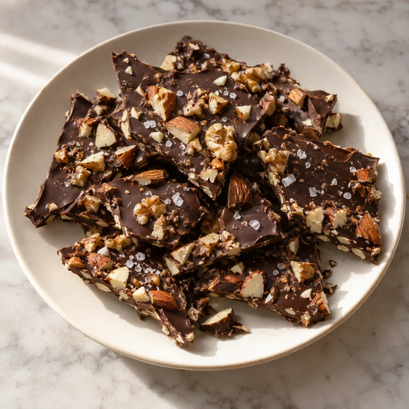 Nutty Chocolate Bark