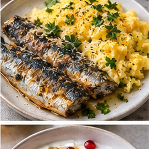 Sardines + Scrambled Eggs